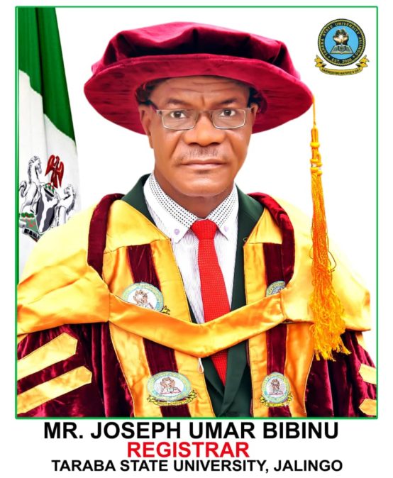Mr. Joseph Umar Bibinu – Registrar