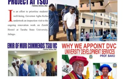 December 2023/January 2024 edition of the TSU-WATCH NEWSPAPER